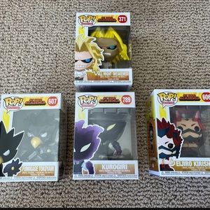 My hero academia pop bundle